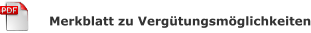 Merkblatt zu Vergütungsmöglichkeiten